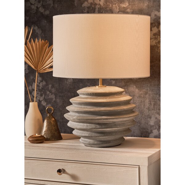 Canyon Ceramic Table Lamp Lifestyle 17